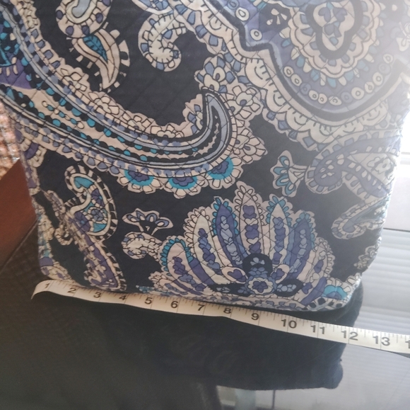 Vera Bradley Signature Tote Bag Cotton Floral - Picture 7 of 16